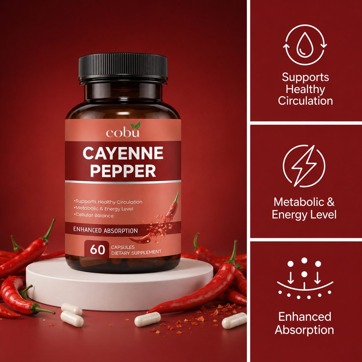 Cayenne Pepper Capsules