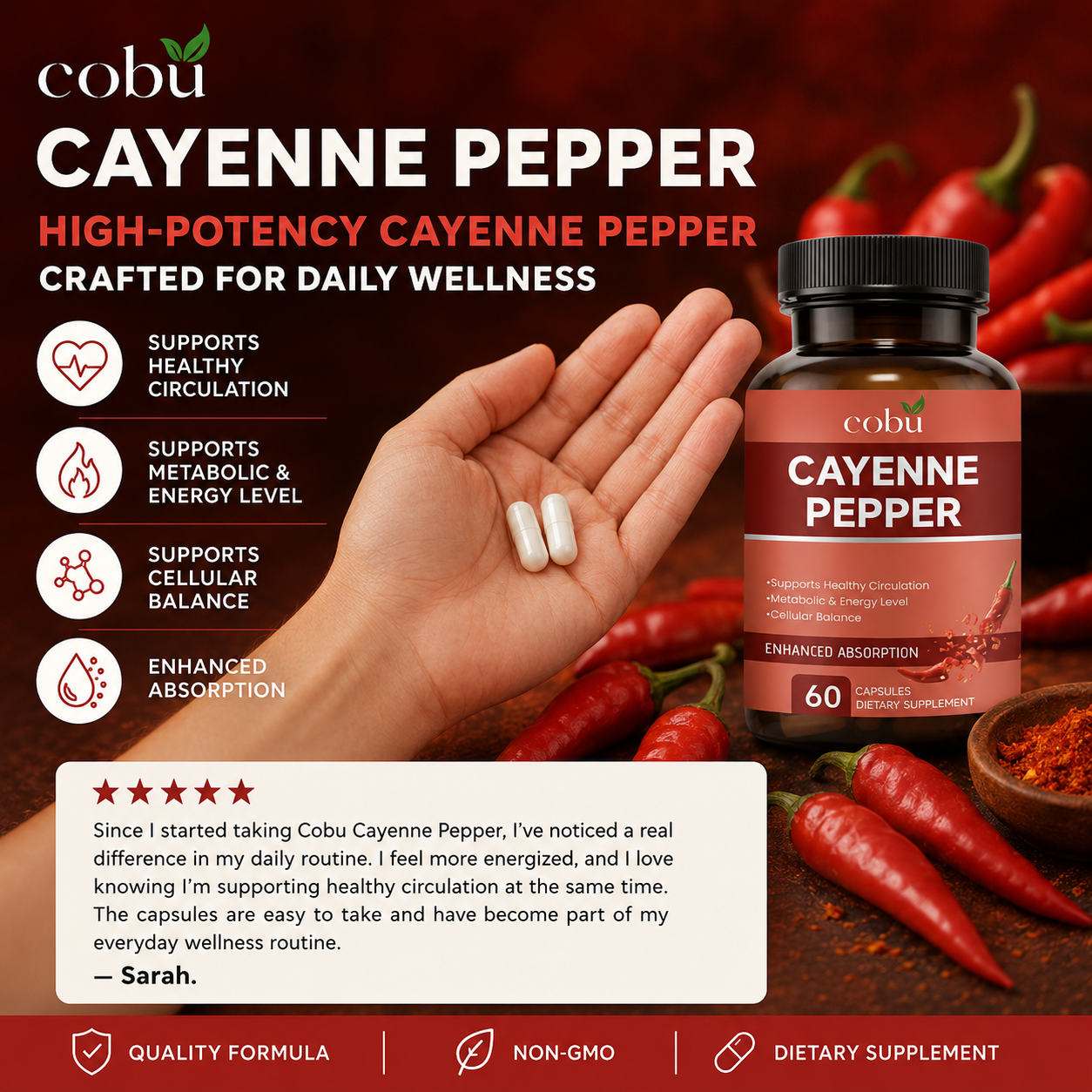 Cayenne Pepper Capsules